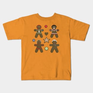 Gingerbread Family - Christmas/Yule Decorations Kids T-Shirt